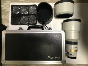 中古　Mamiya APO A 1:2.8 f=300mm 付属品有りケース付き::m79939658832
