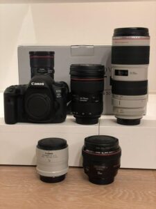 CANON 5D Mark Ⅳレンズ3本+αセット::m22137002708