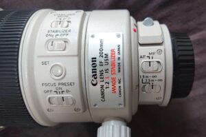 キヤノン 単焦点望遠レンズ Canon EF200mm F2L IS USM::m71949838686