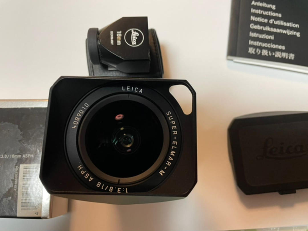 ライカ Leica スーパーエルマー18mm F3.8 ASPH 6bit美品他::m80482075223