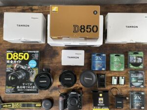 D850＋Tamron大三元3本＋XQD＋その他フィルター6枚など多数！::m92117169587