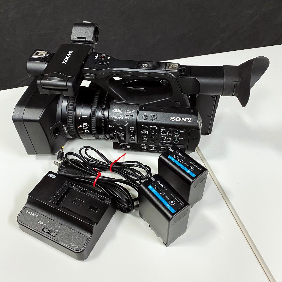 ビデオカメラ　SONY PXW-Z190 バッテリー充電器セット::m90767409936