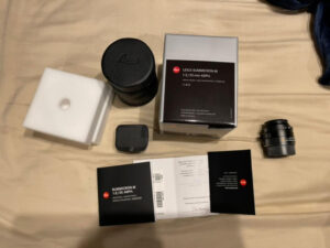 ライカ　ズミクロン　35mm f2.0 ASPH ほぼ新品　黒::m91474239596